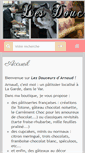 Mobile Screenshot of lesdouceursdarnaud.com
