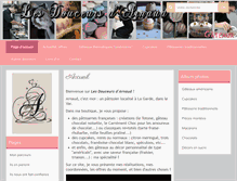 Tablet Screenshot of lesdouceursdarnaud.com
